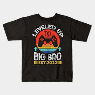 Promoted To Leveled Up To Gamer Kids T-Shirt